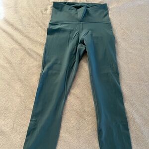 Lululemon Teal High-Waisted Leggings